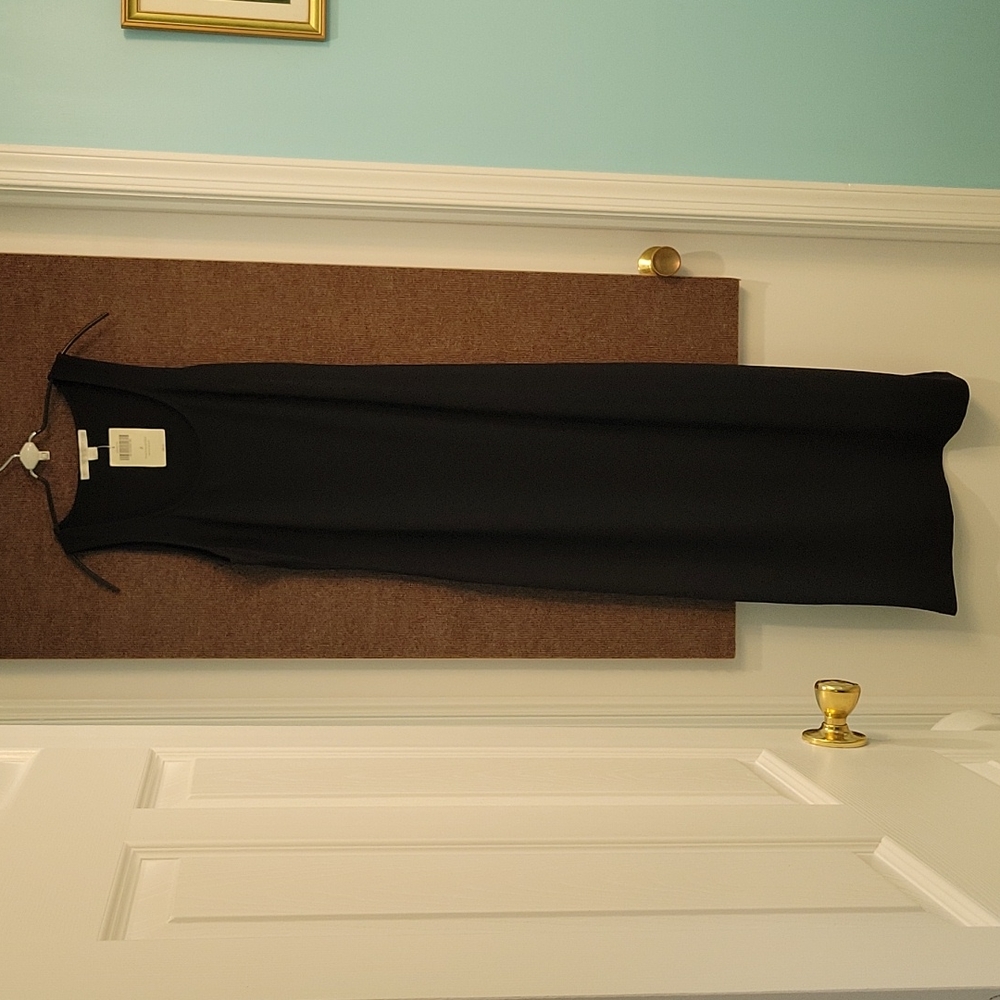 Boston Proper Maxi Dress Sleeveless NWT Black. Size Sm.